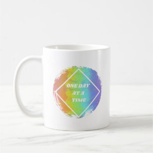 One Day At A Time - NA, Narcotics Anonymous Coffee Mug