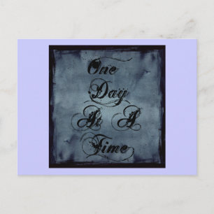 One Day at a Time Postcard