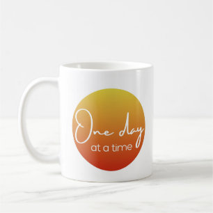 One Day at a Time Sobriety Mug