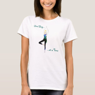One Day at a Time Yoga Shirt
