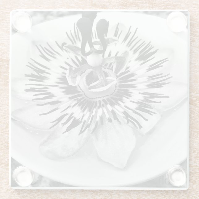 One Day Glass Coaster (Back)