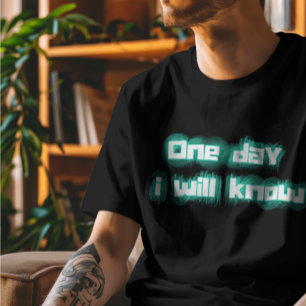 One day i will know T-Shirt