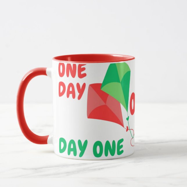 One Day or Day One – Motivation  Mug (Left)