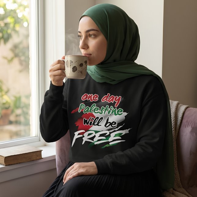 One Day Palestine will be FREE Sweatshirt (Creator Uploaded)