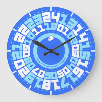 One Day, This Will Be Pleasing to Remember Large Clock