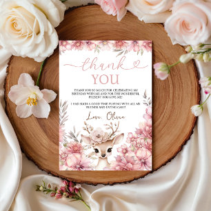 One-deer-ful Thank You Card