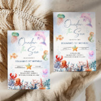 One-der The Sea 1st Birthday Under The Sea