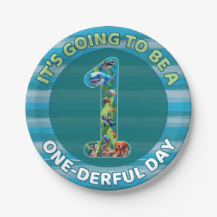 One-derful Day Paper Plate
