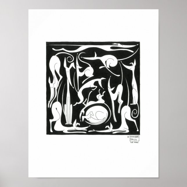 "One Dozen" Poster (Front)