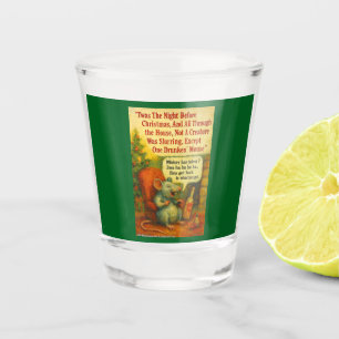 One Drunken' Mouse – Christmas Card Chaos Shot Glass