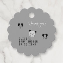 One dudu smile face birthday invitation