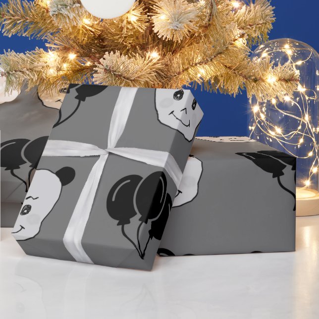 One dudu smile face  wrapping paper (Holidays)