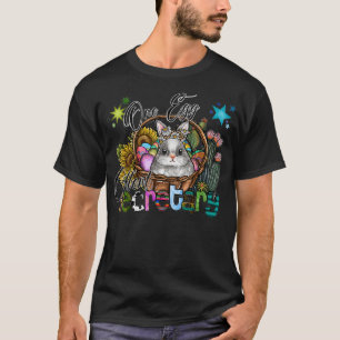 One Egg Cellent Secretary, Leopard Teacher Secreta T-Shirt