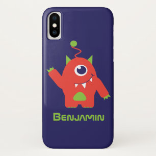 One eyed alien name iphone case