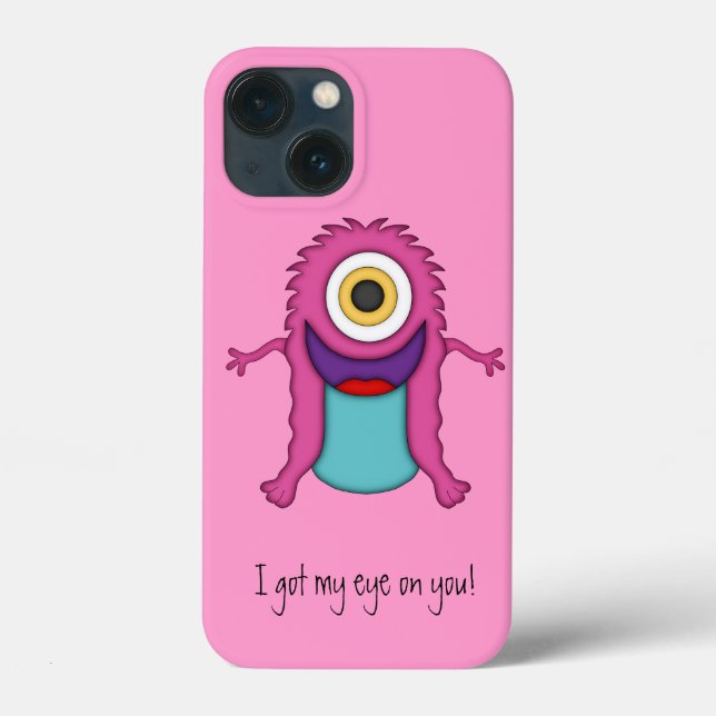 One Eyed Monster Case-Mate iPhone Case (Back)