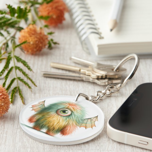 One-Eyed Monster Keychain (Front Right)