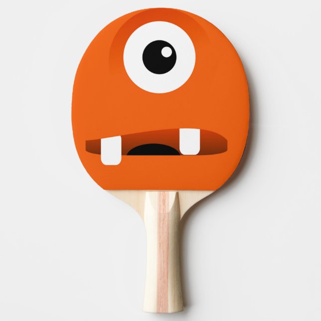 One-eyed Monster Ping Pong Paddle (Front)
