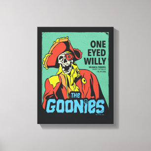 One-Eyed Willy Pirate Captain of The Inferno Canvas Print