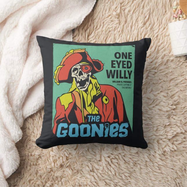 One-Eyed Willy Pirate Captain of The Inferno Cushion (Blanket)