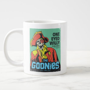 One-Eyed Willy Pirate Captain of The Inferno Large Coffee Mug