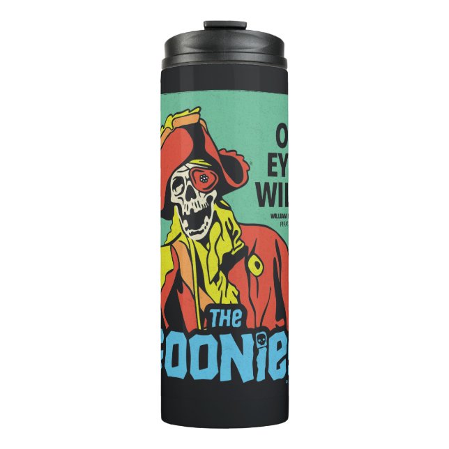 One-Eyed Willy Pirate Captain of The Inferno Thermal Tumbler (Front)