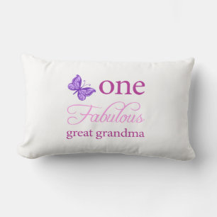 One Fabulous Great Grandma Lumbar Cushion