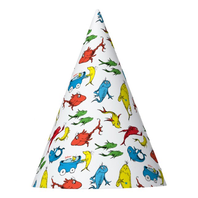 One Fish Two Fish - First Birthday Party Hat (Front)