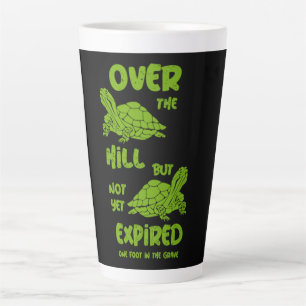 One Foot In The Grave Latte Mug