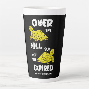 One Foot In The Grave  Latte Mug