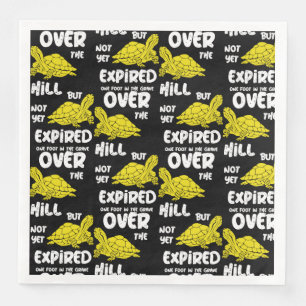 One Foot In The Grave    Napkin