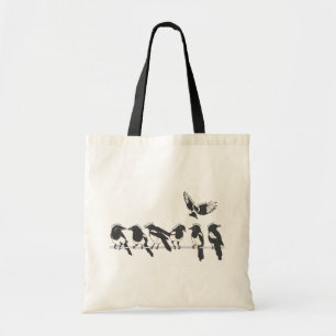 One for sorrow, Two for joy Tote Bag