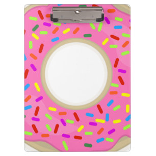 One Frosted Doughnut Clipboard