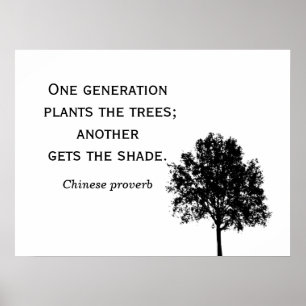 One Generatin Plants the Tree **** Poster
