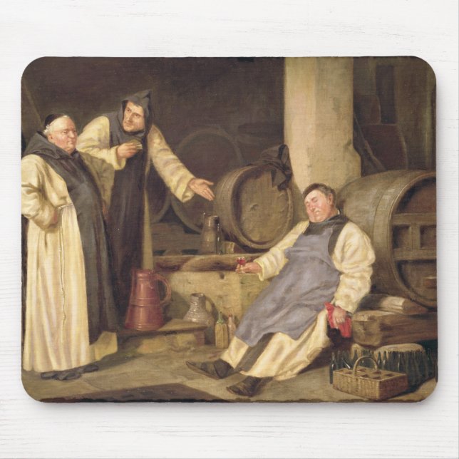 One Glass Too Many Mouse Pad (Front)