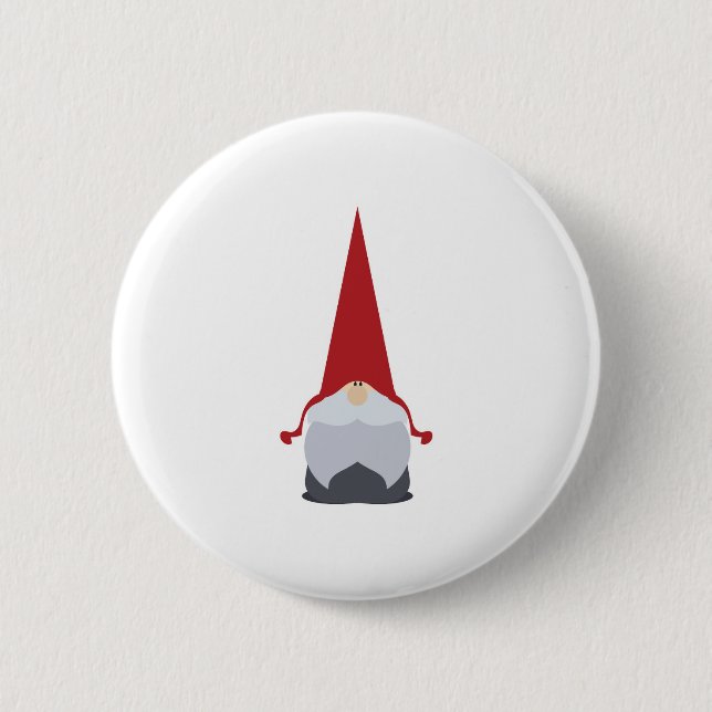 One Gnome 6 Cm Round Badge (Front)