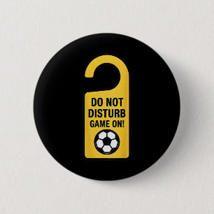 One Goal In Mind - Soccer Theme And Motivational Q 6 Cm Round Badge