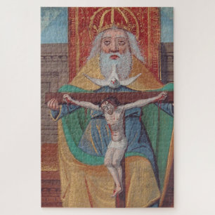One God Holy Trinity in Glory Jigsaw Puzzle