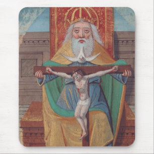 One God Holy Trinity in Glory Mouse Pad