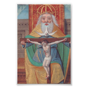 One God Holy Trinity in Glory Photo Print