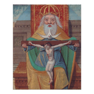 One God Holy Trinity in Glory Poster