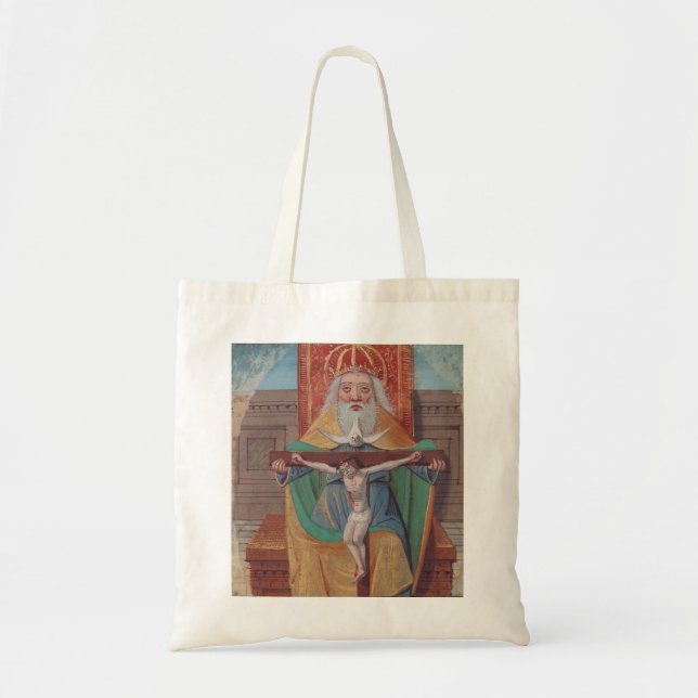 One God Holy Trinity in Glory Tote Bag (Front)