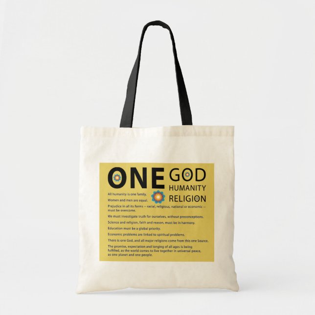 One God Tote Bag (Front)