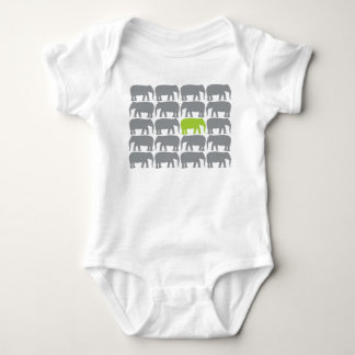 One Green Elephant in the Herd Shirt