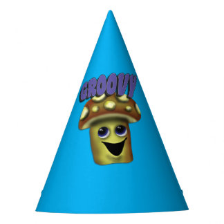 One Groovy Looking Mushroom Party Hat