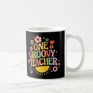 One groovy teacher coffee mug
