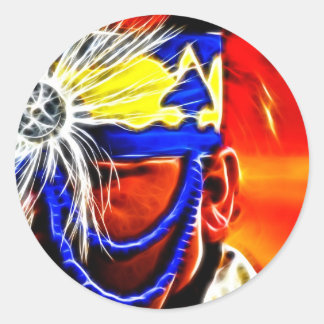 One Half of the Whole Classic Round Sticker
