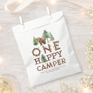 One Happy Camper 1st Birthday Favour Bag