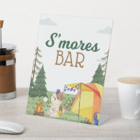 One Happy Camper Birthday Camping S'mores Bar