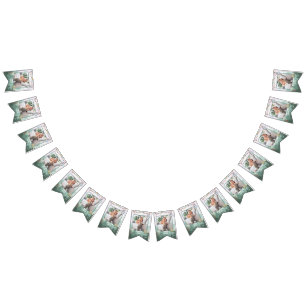 One Happy Camper Birthday Monthly Photo  Bunting