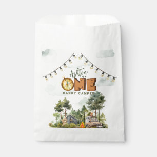 One Happy Camper First Birthday Favour Bag
